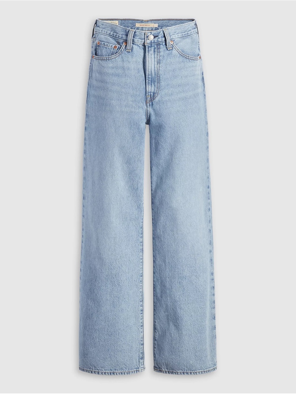 Levi's Light Wash High Waisted Straight Leg Jeans - Picture 2 of 10